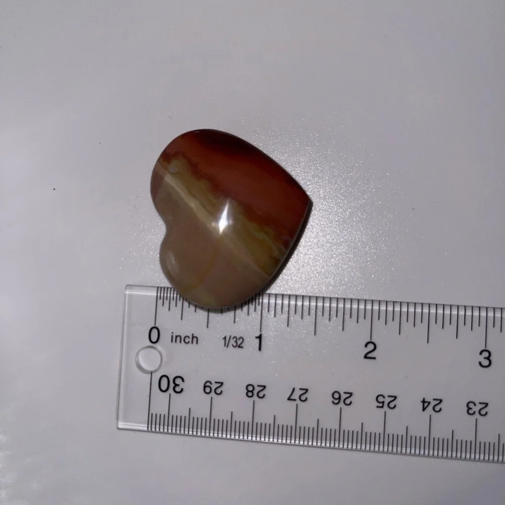 Polychrome Jasper Heart I. - Picture 11 of 13